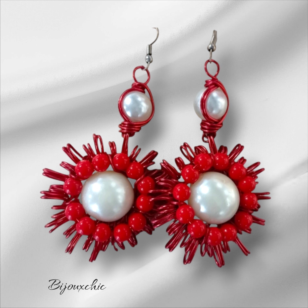 Boucles d’oreilles artisanales - Bijouxchic