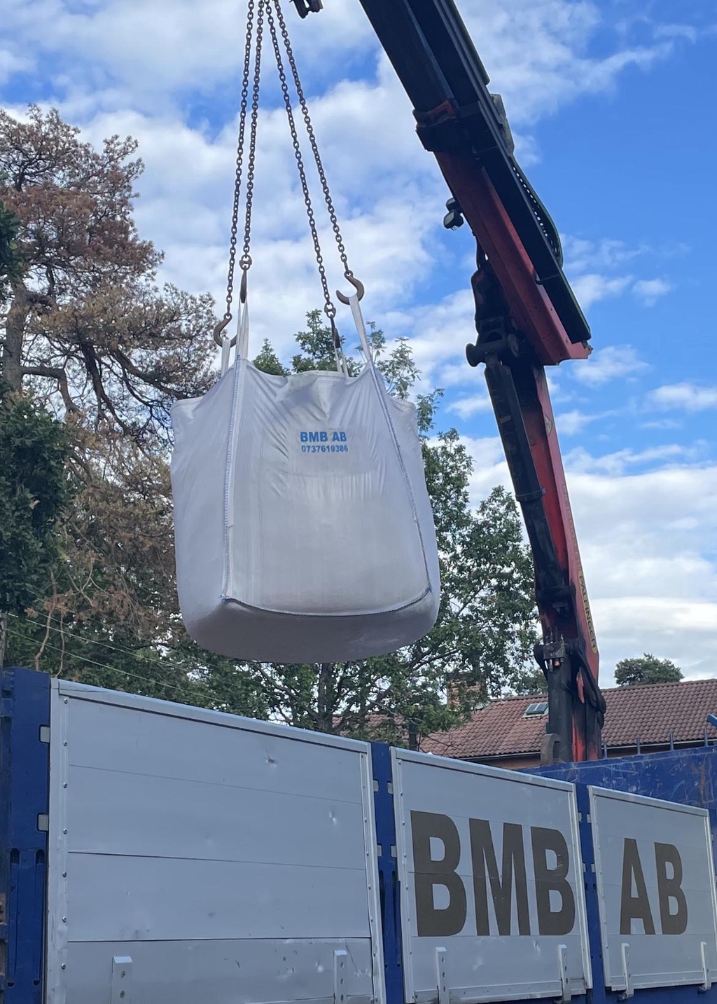 Billigt  grus i bigbag 1000kg