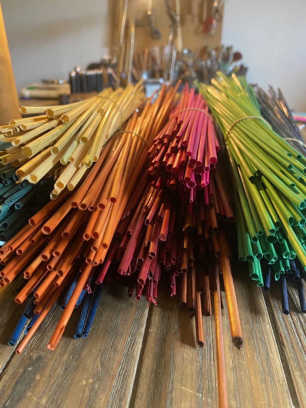 Marqueterie de paille 