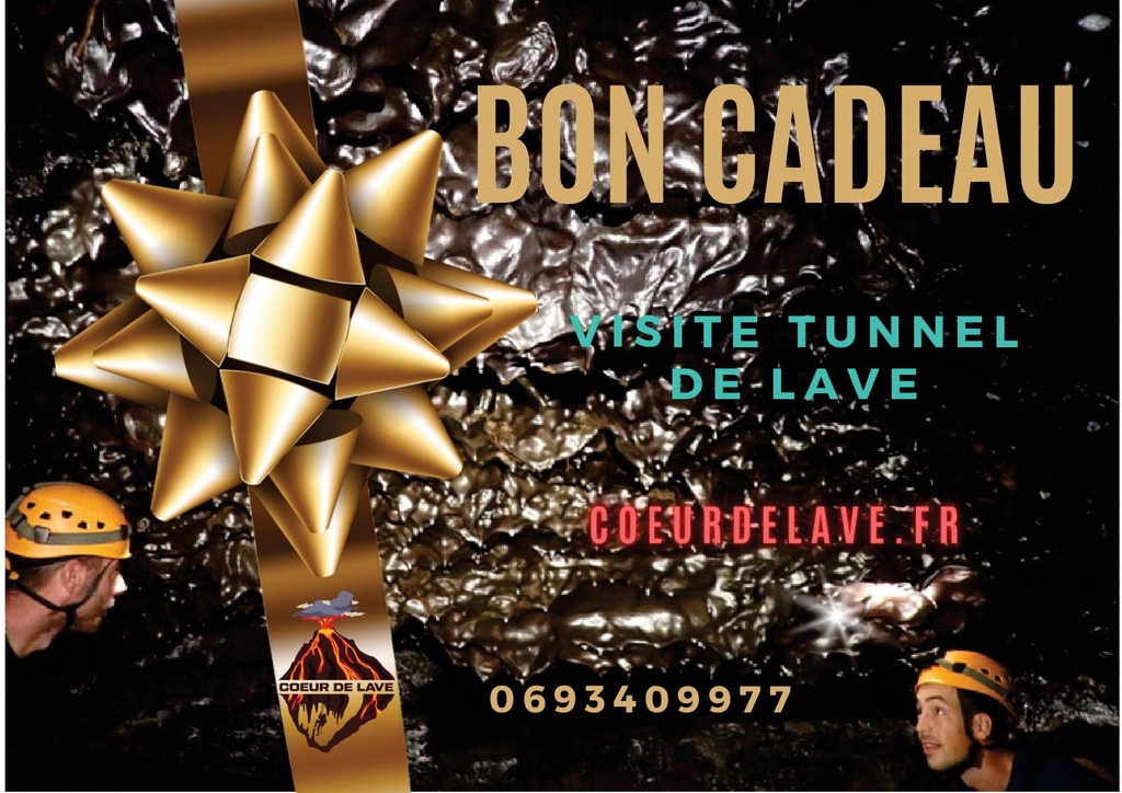 Bon cadeau tunnel de lave