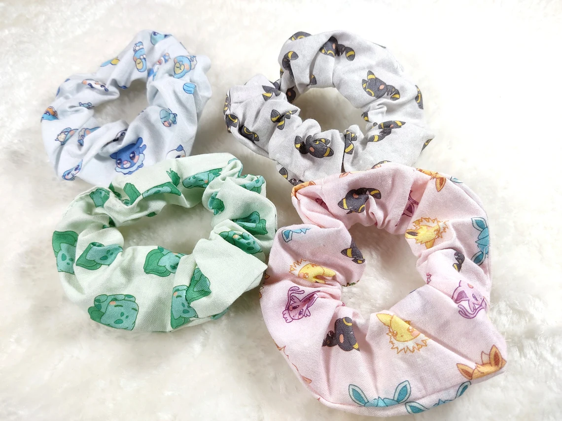 Coleteros / scrunchies pokemon