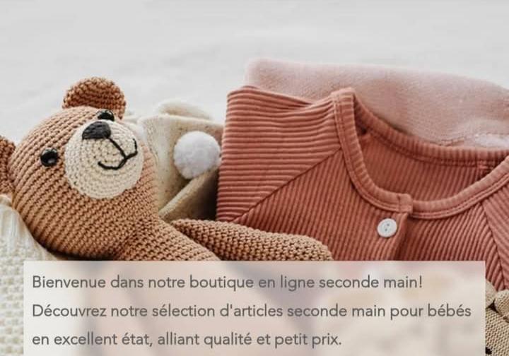 Boutique en ligne seconde main bébé et enfant