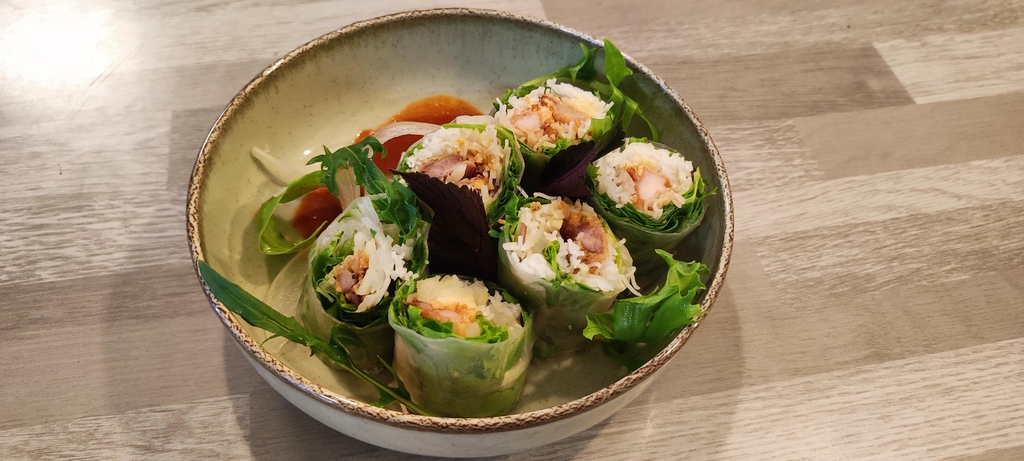 Rouleaux de printemps au poulet frit - 6.50€
