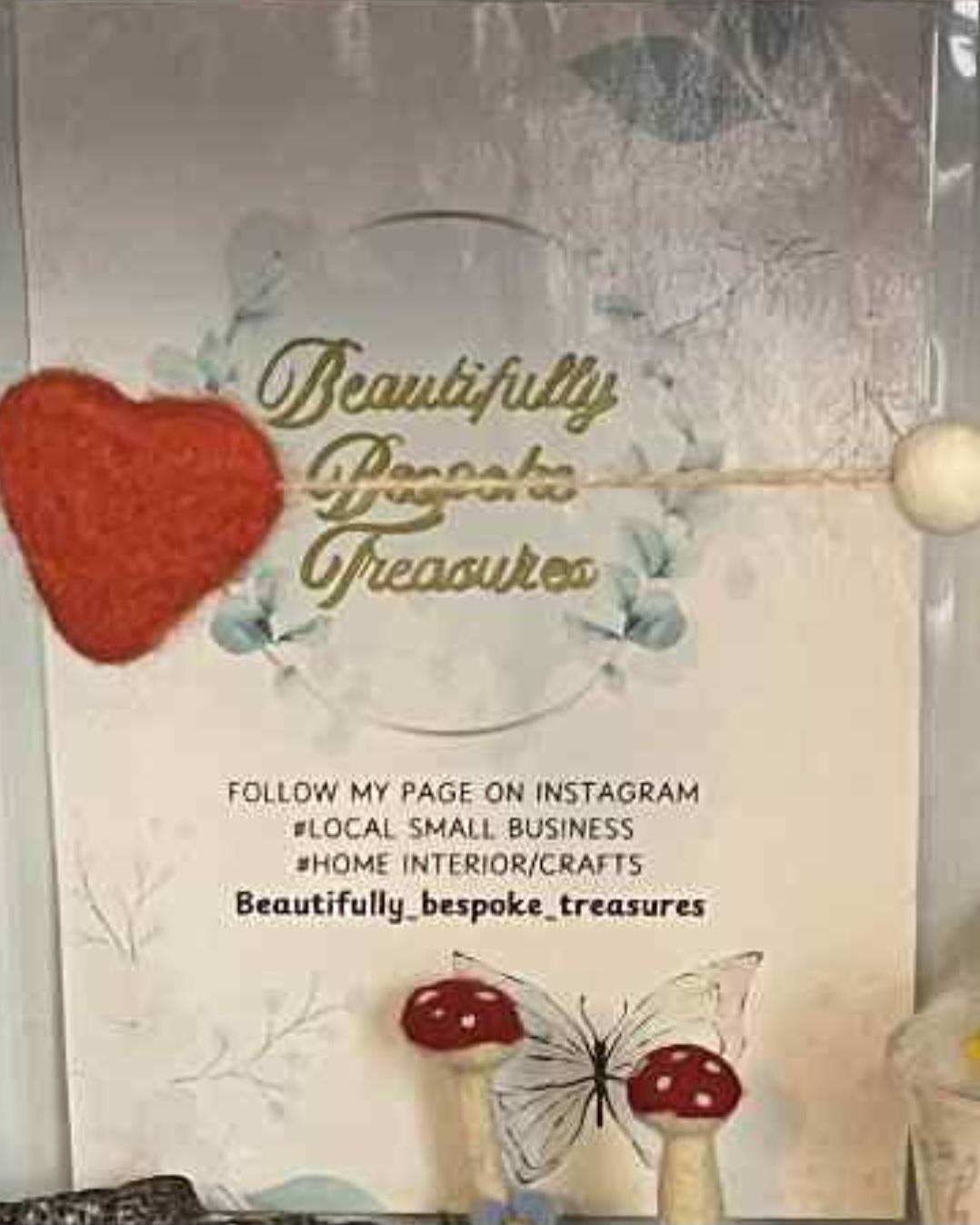 Handmade Items from a Local business