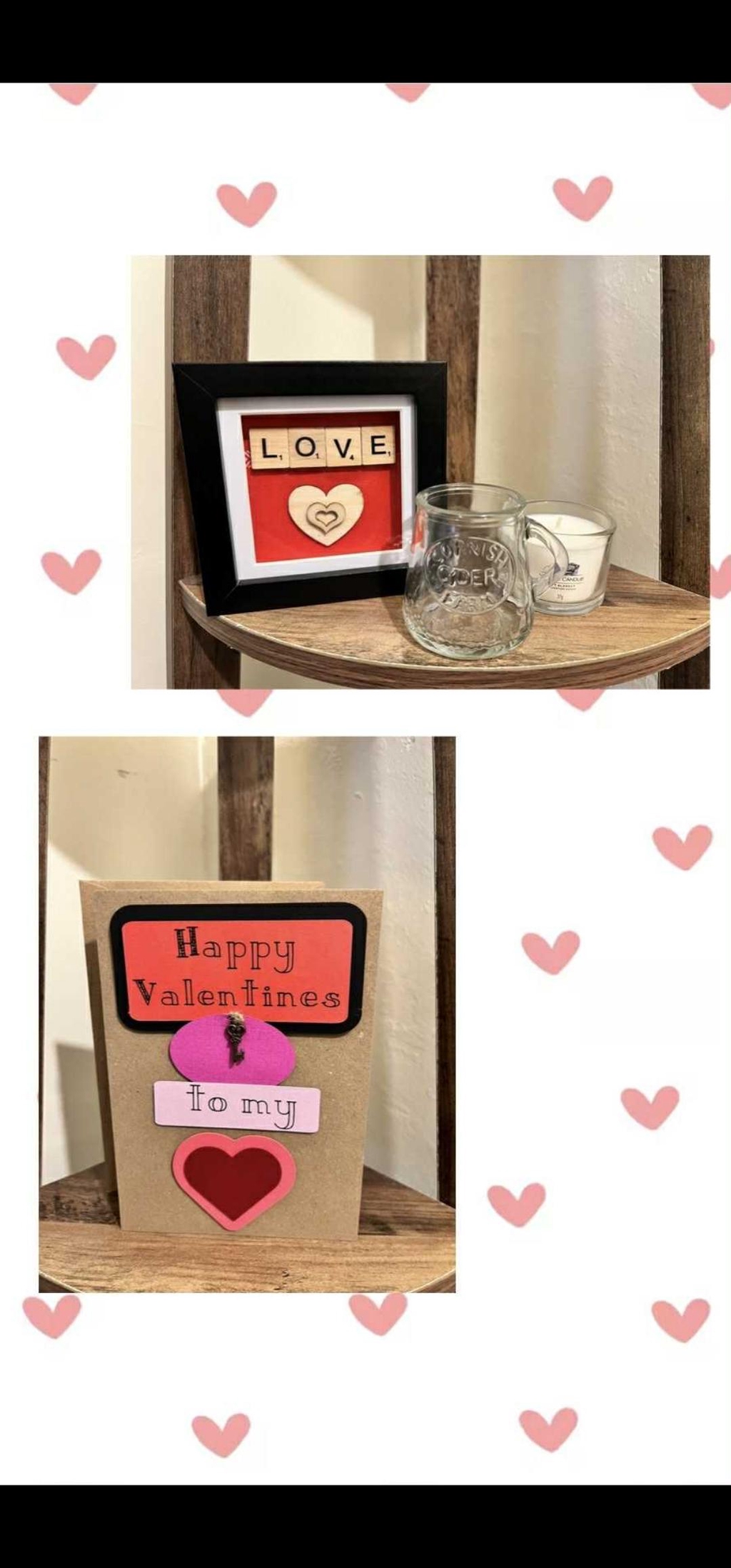 Unique handmade Items 
Happy Valentines 