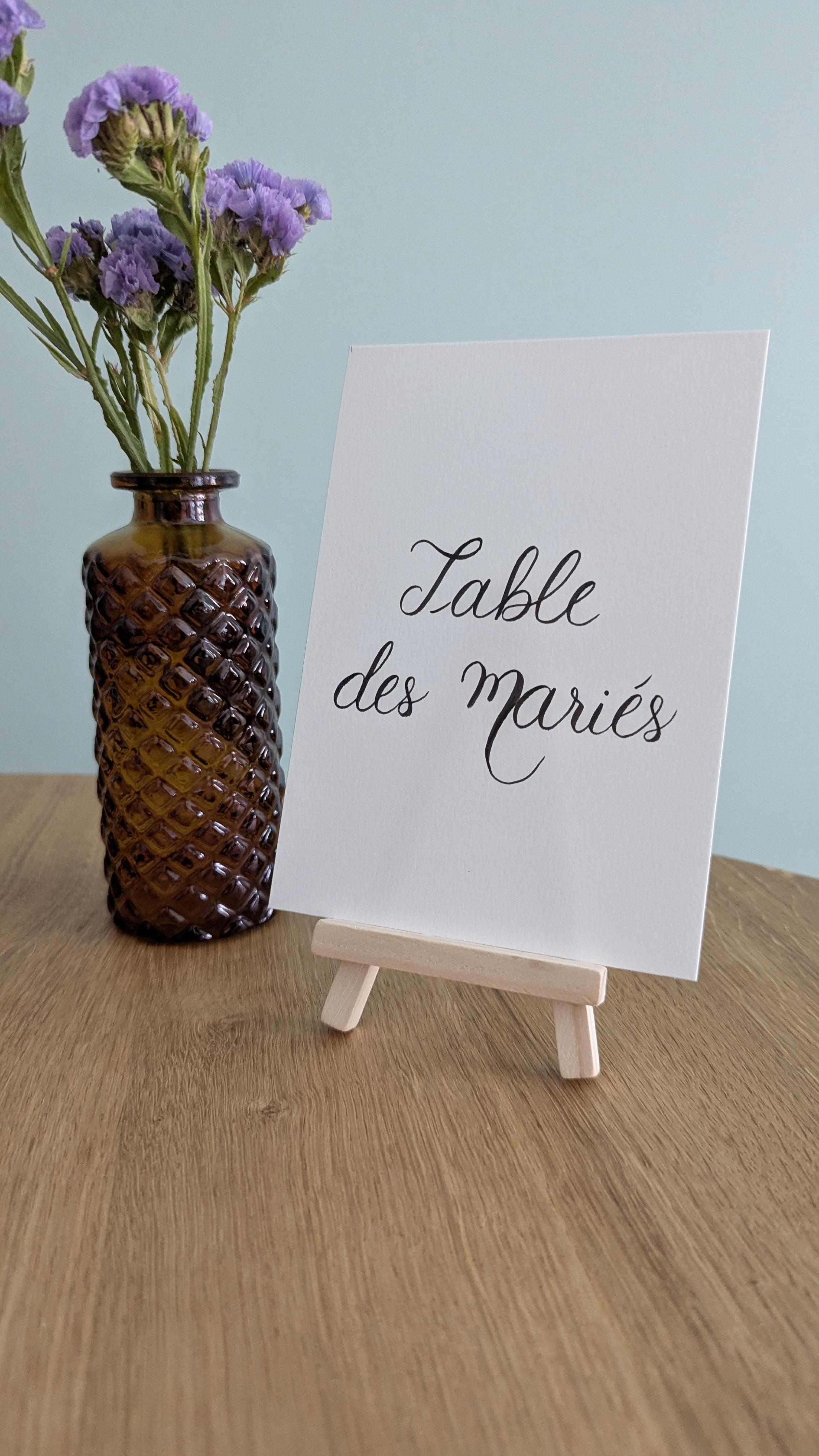 Papeterie personnalisée calligraphiée à la main pour les mariages et autres événements