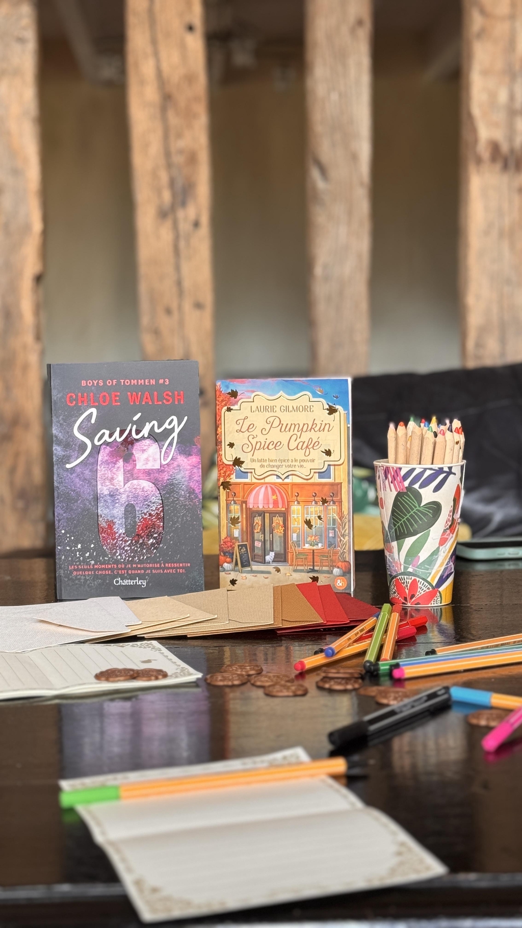 Ambiance du camp d'automne à la campagne