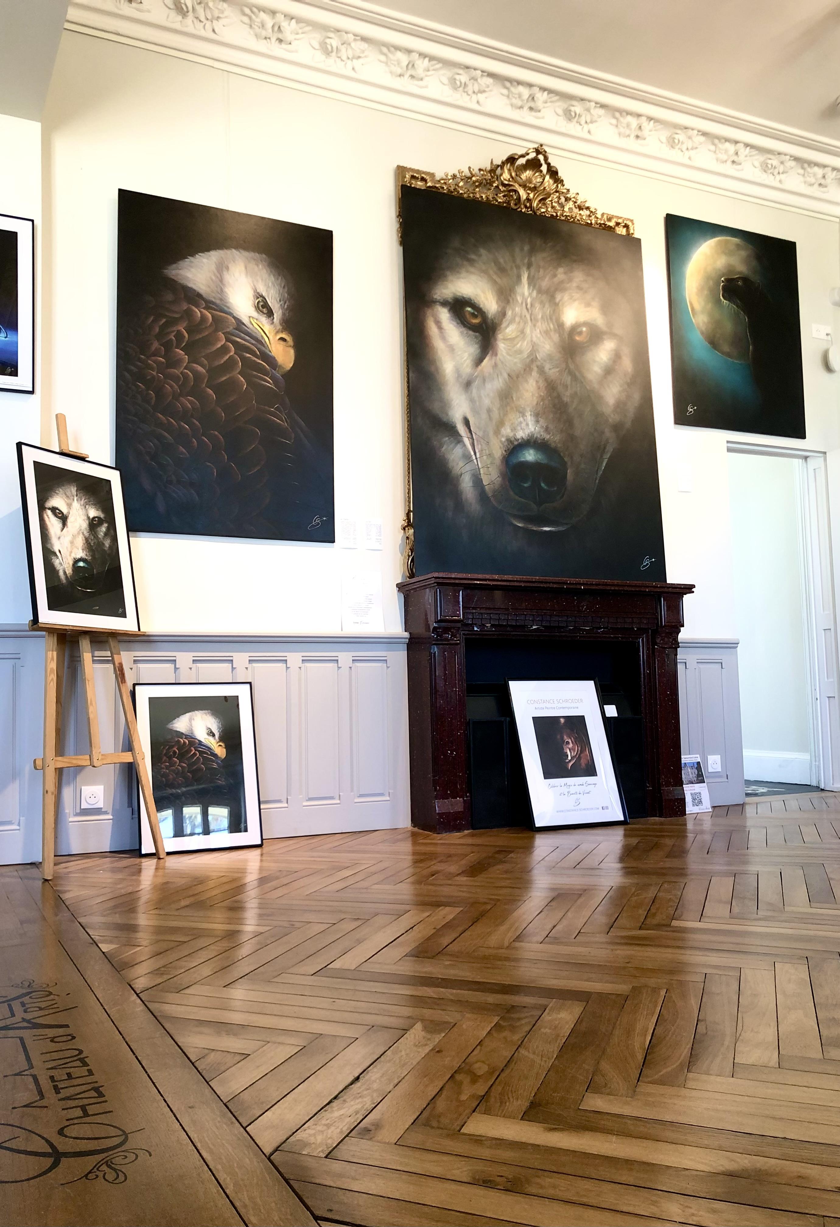 exposition Constance Schroeder artiste peintre animalier