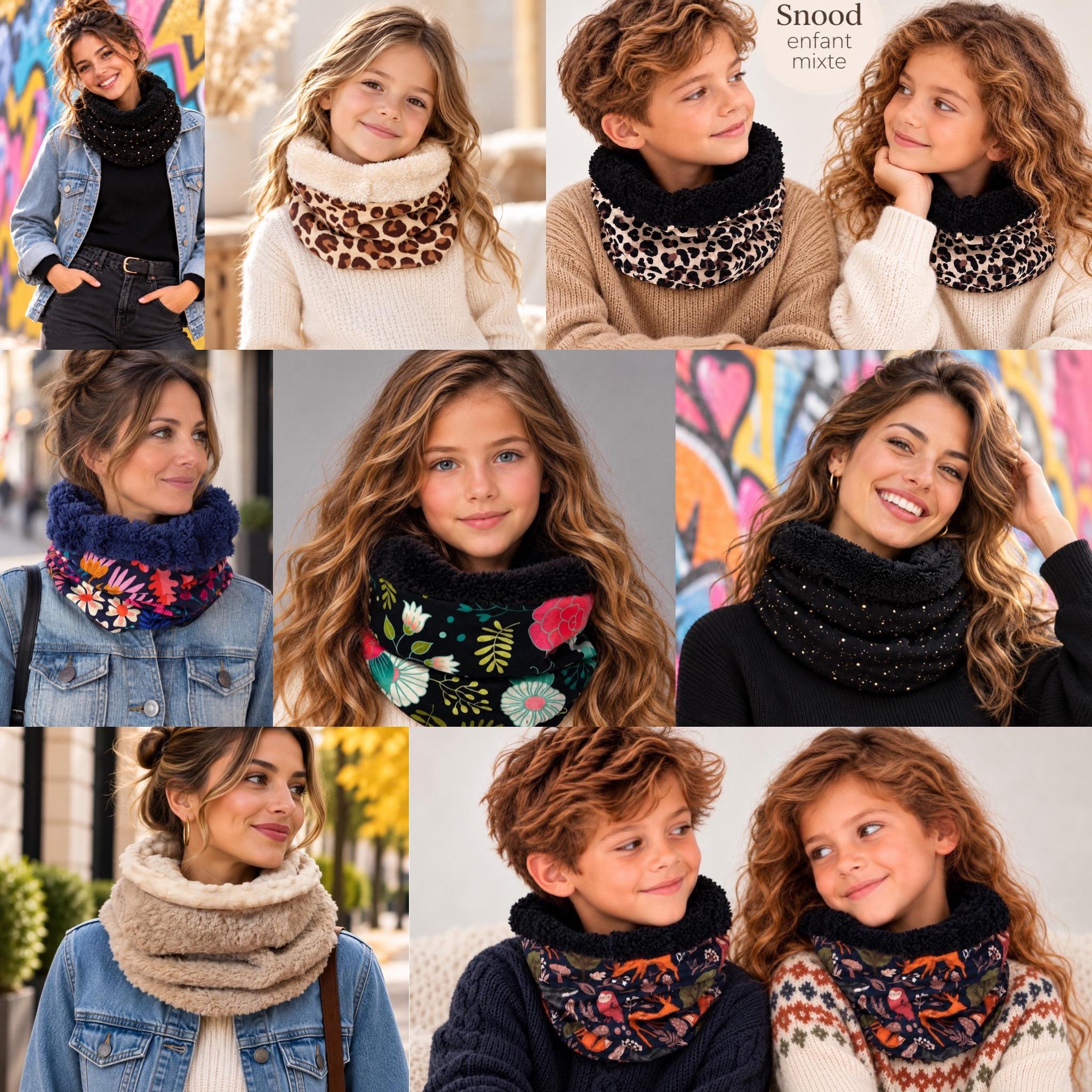 Snood, Tour de Cou