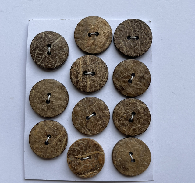 Vintage Buttons Brown