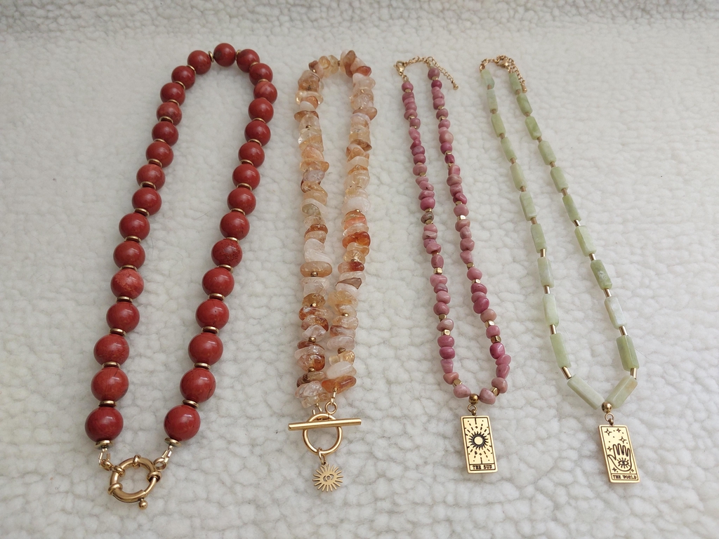 Création de bijoux en pierres naturelles