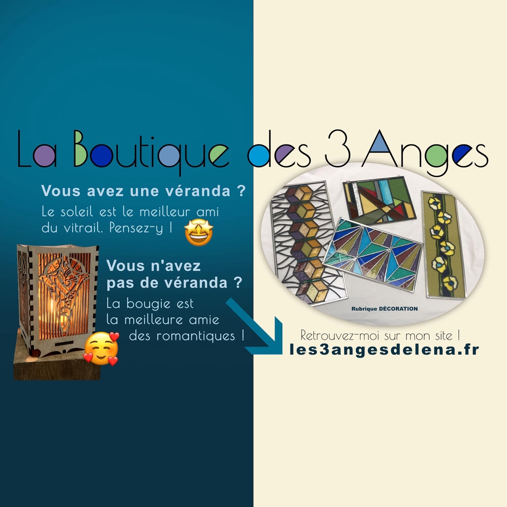 vitrail photophore décoration