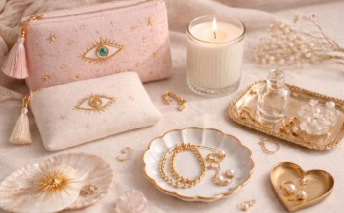 Une sélection de minéraux, accessoires et petits trésors pour compléter vos bijoux et enrichir votre univers au quotidien.