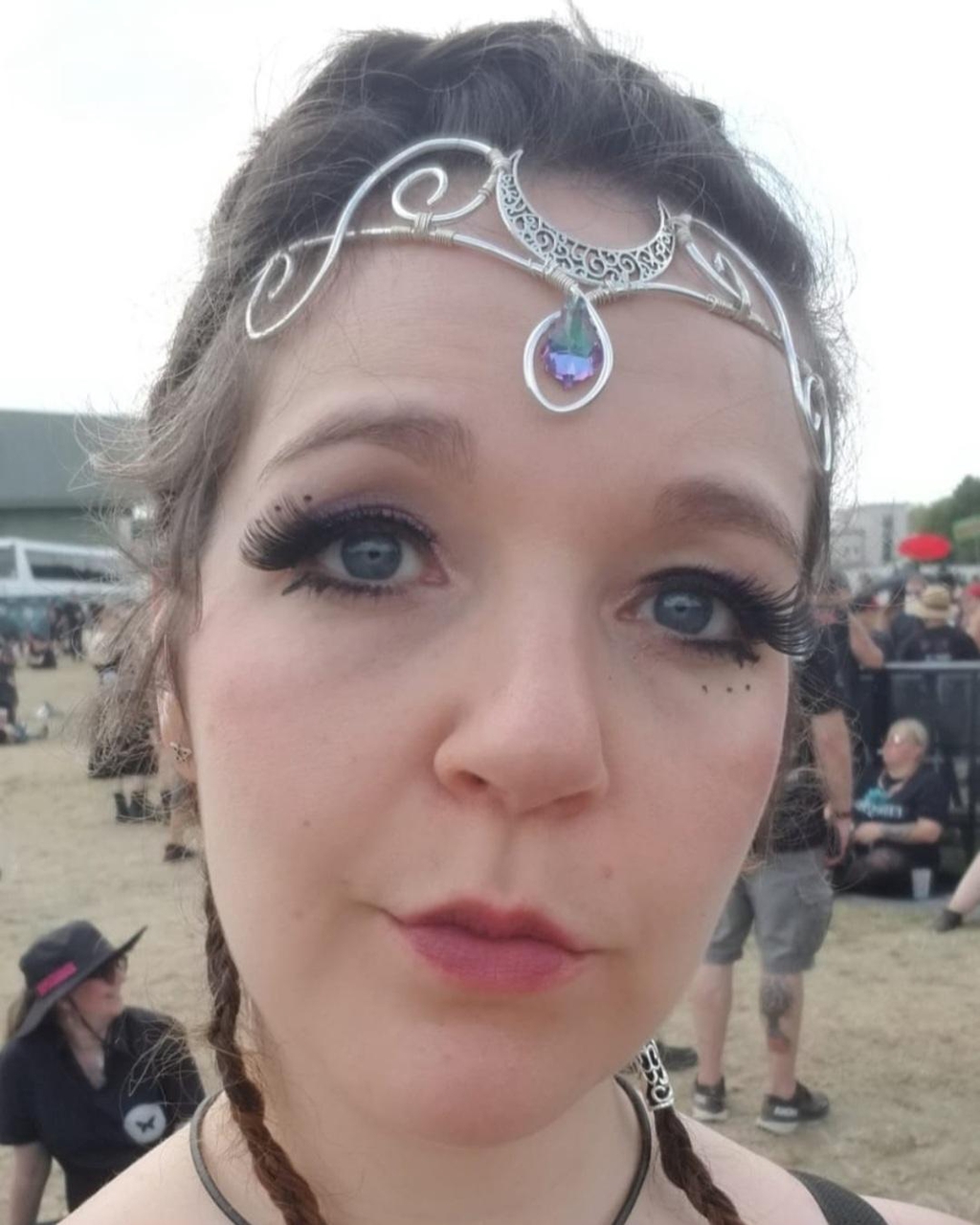 Elfenkrönchen, Elfendiadem, Fantasyschmuck, Schmuck Geschenk Damen, Vintageschmuck,  Bohoschmuck, Silberschmuck, Perlenschmuck, handgemachter Schmuck 