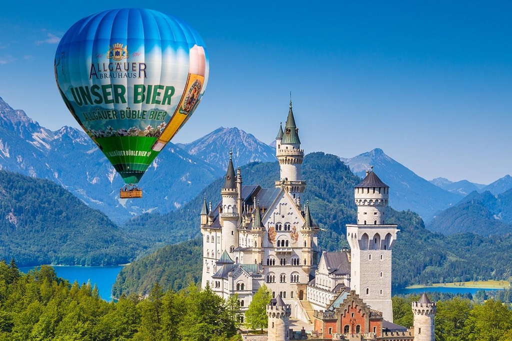 Ballonfahrten im Allgäu (Königswinkel) und im Oberland (Bad Tölz / Tegernsee) 