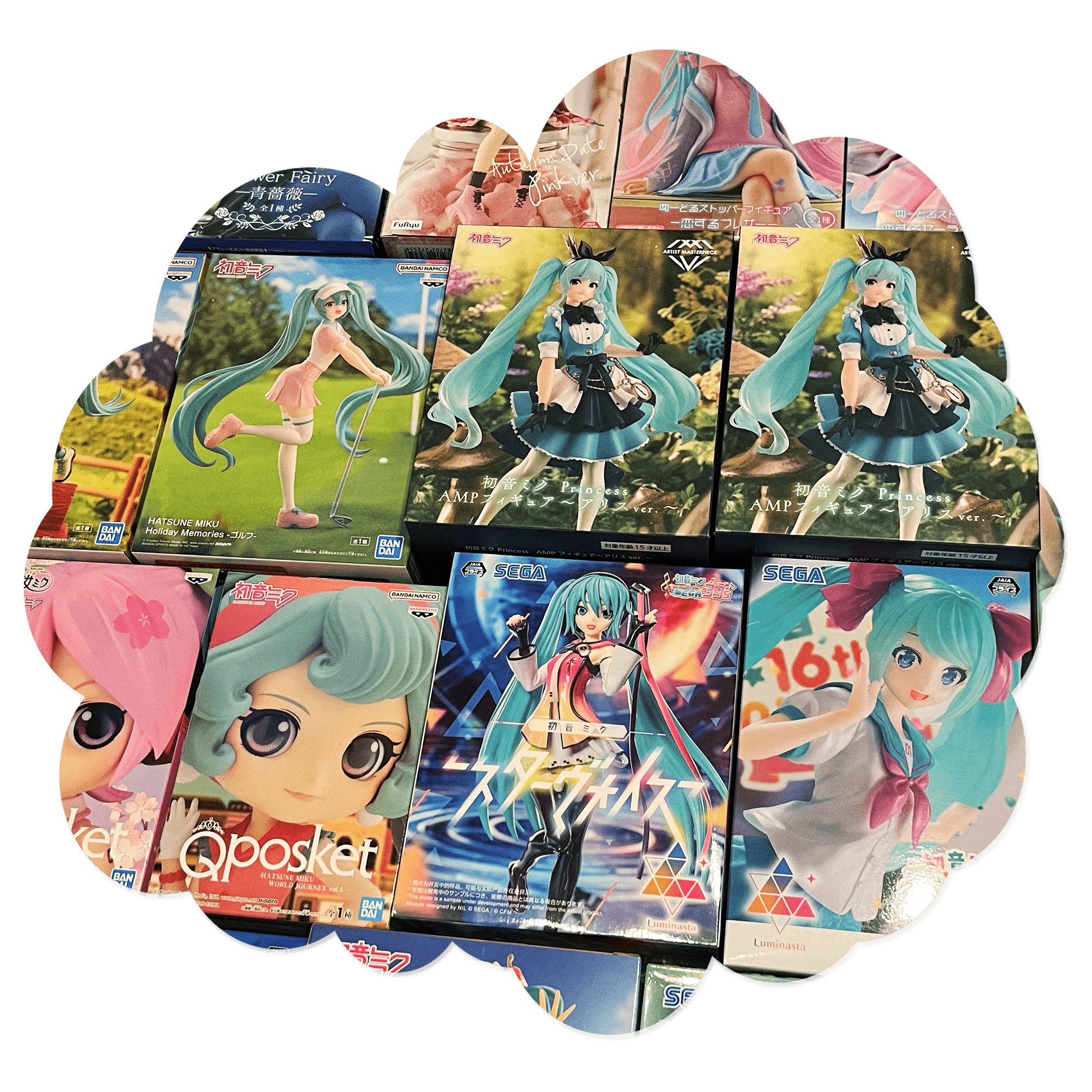 Figurines importées du Japon disponibles dans la boutique BOXOXO