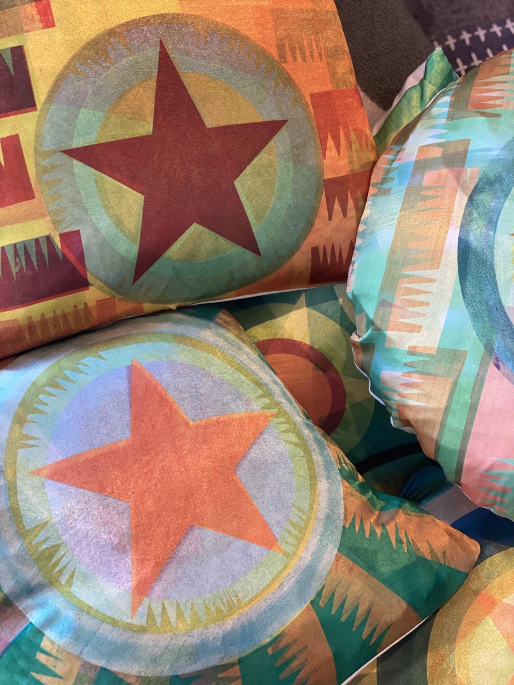 Hand printed textiles
