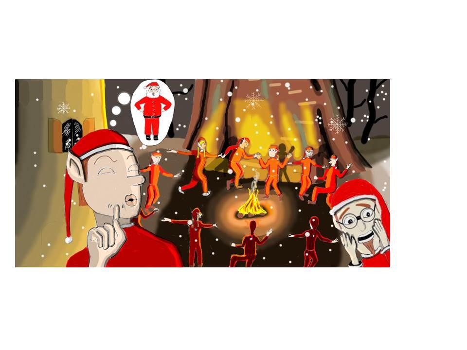 Le lutin qui ne voulait plus croire au Père-Noël