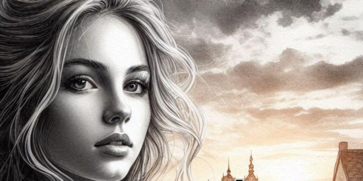 Couverture de la romance historique "Les remparts du destin" d'Angélique Vanhecke.