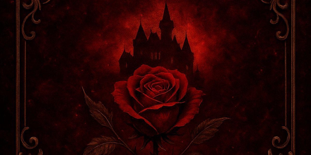 Couverture de l'édition reliée de Coeur d'épines, romantasy de l'écrivaine Angélique Vanhecke.