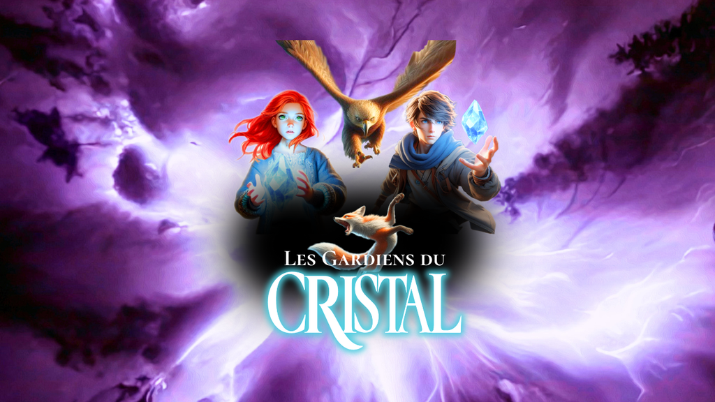 Achetez un exemplaire du tome 1 des Gardiens du Cristal signé par Marina CARRIEU 