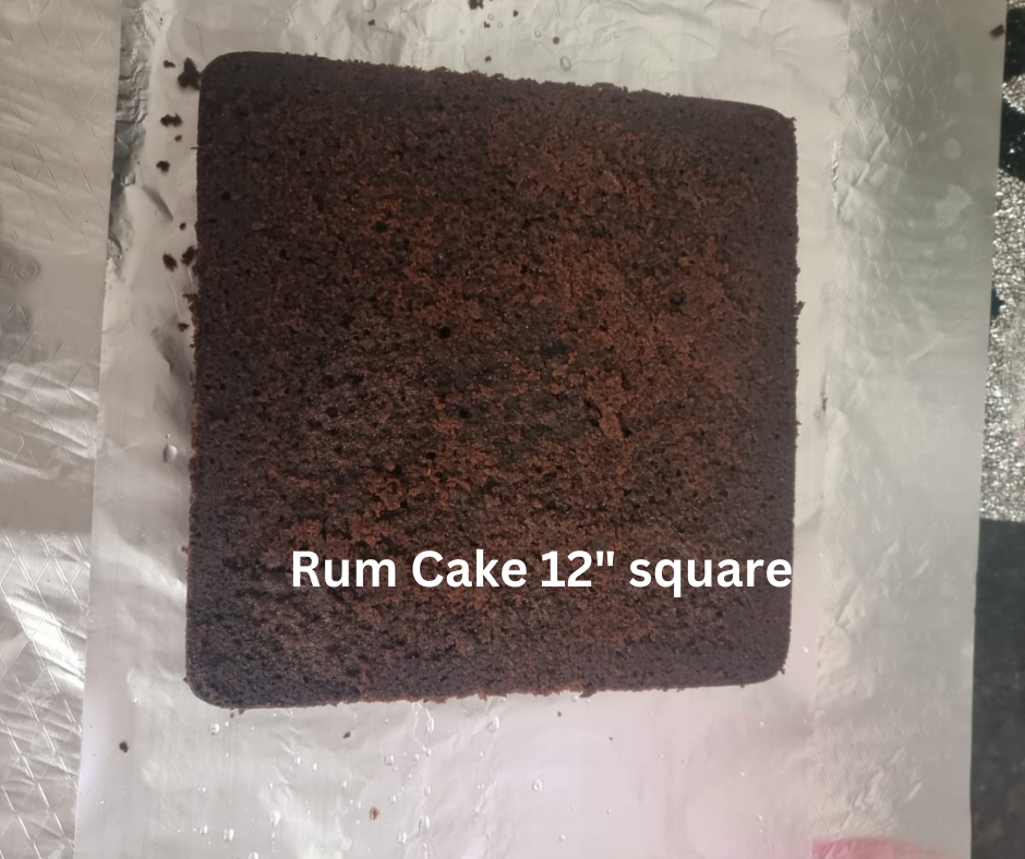 Square Rum Cakes 