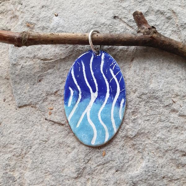 Enamel pendants