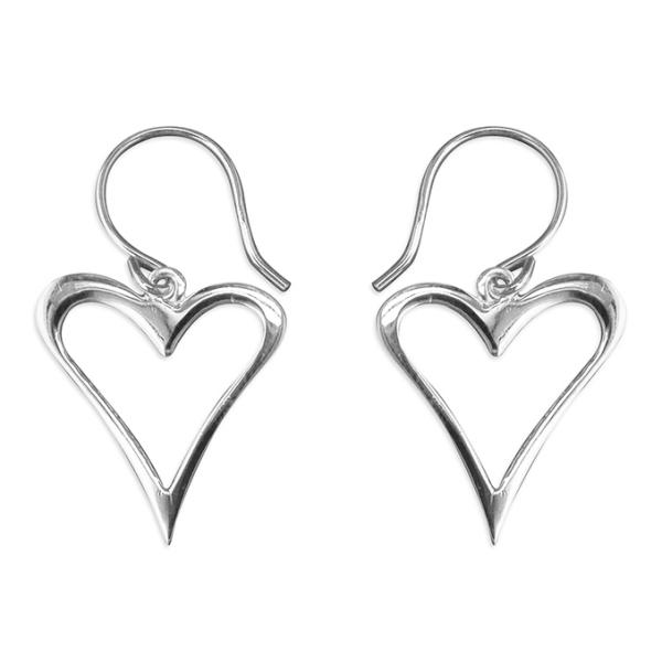 Sterling silver drop earrings