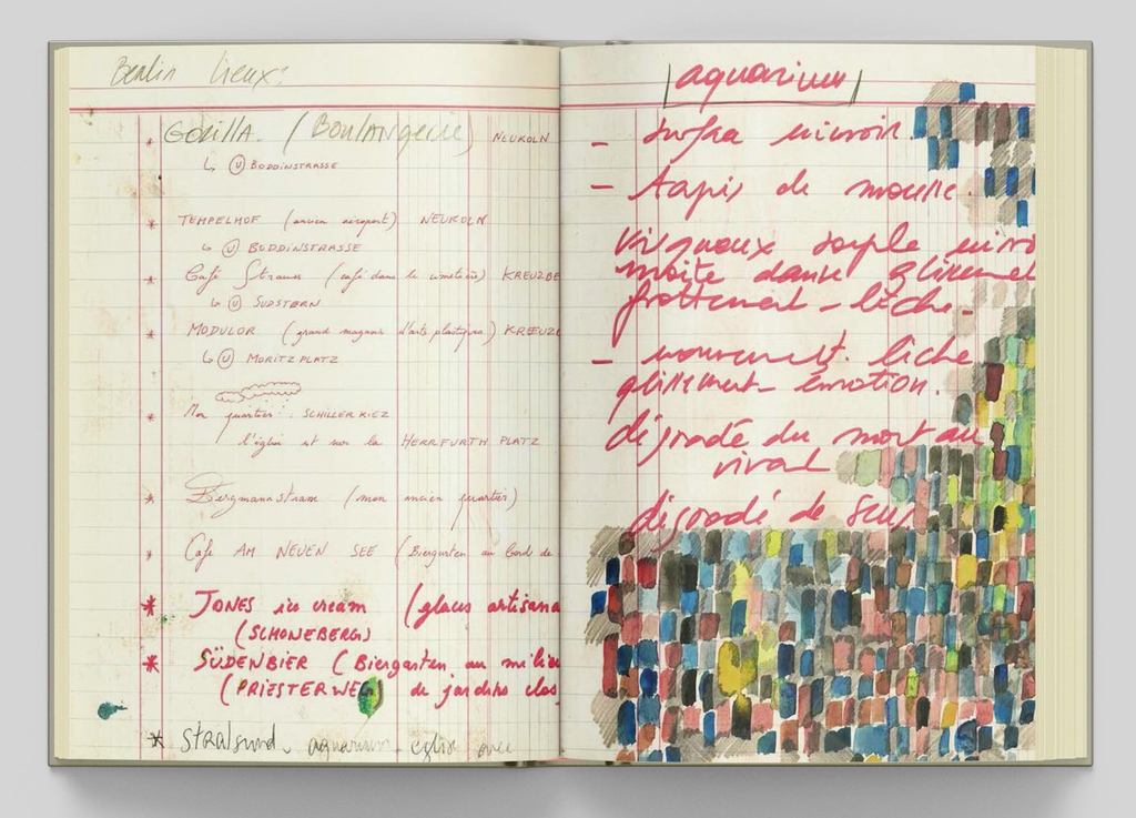 Carnet Gammes d'Alexandra Roussopoulos