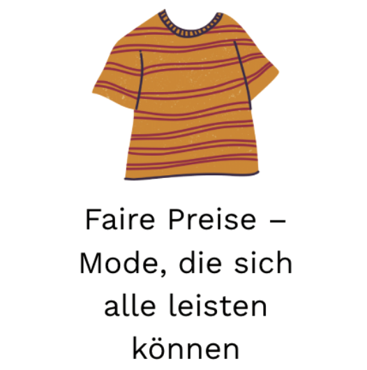 Faire Preise – Mode, die sich alle leisten können