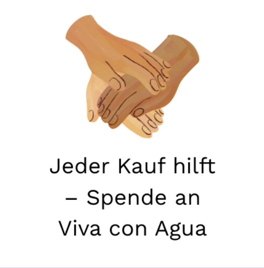Jeder Kauf hilft – Spende an Viva con Agua