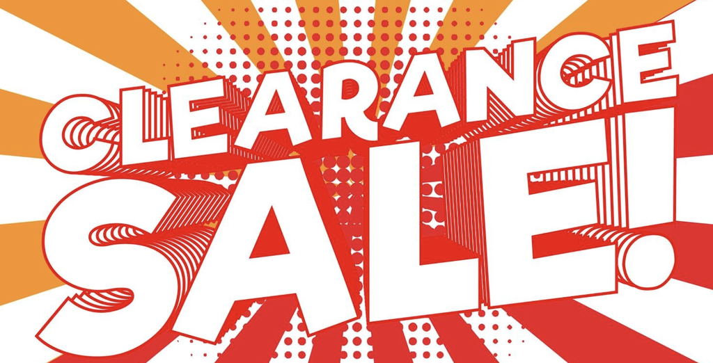 Clearance sale!