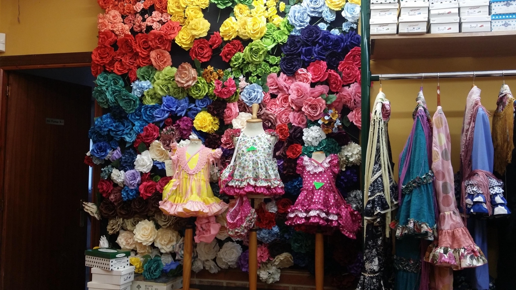 Tienda de trajes de flamenca