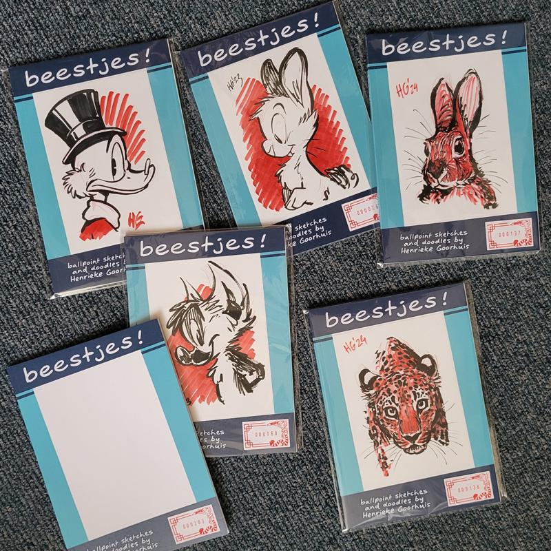Beestjes 1 sketch covers