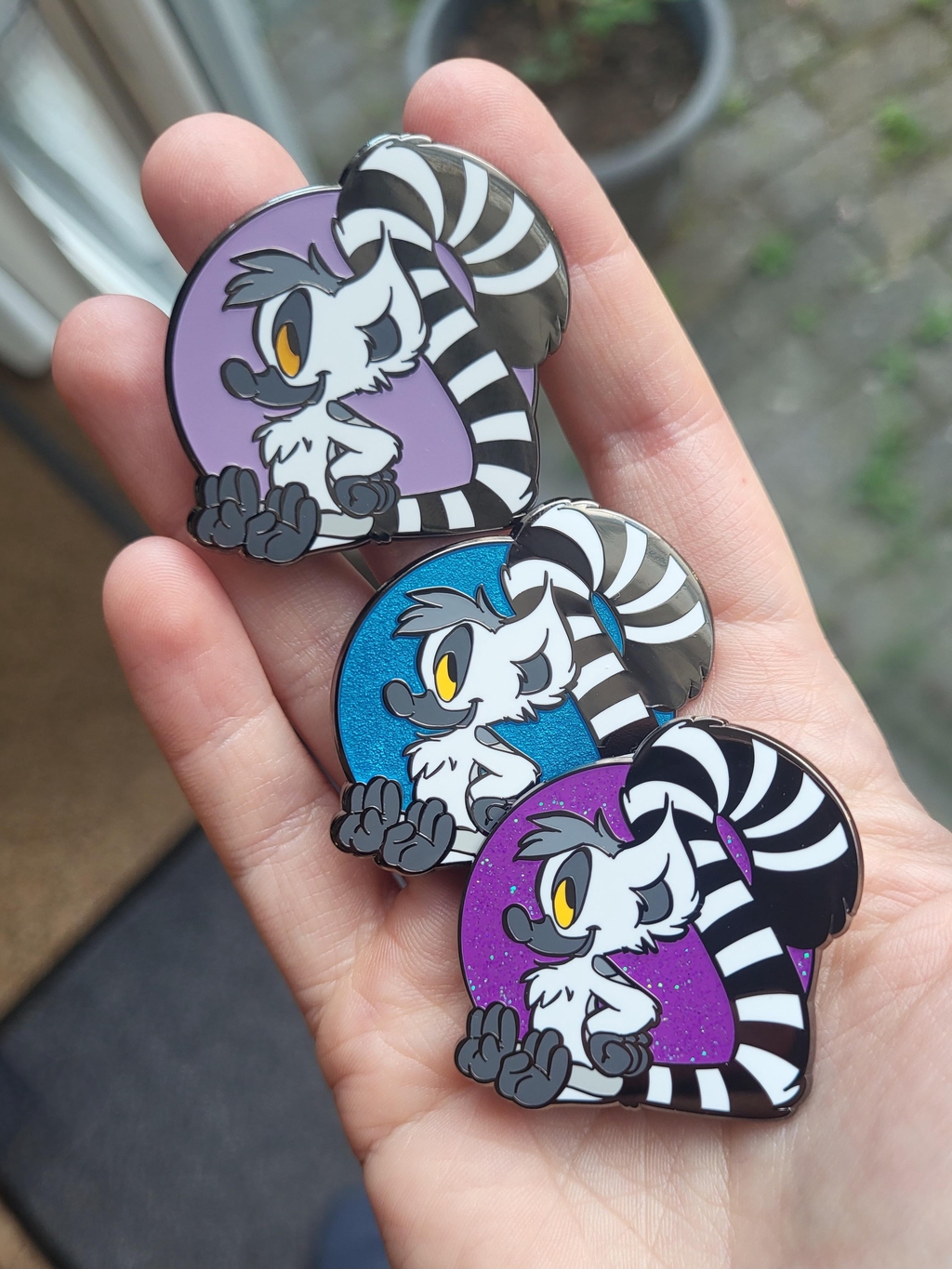 Enamel pins