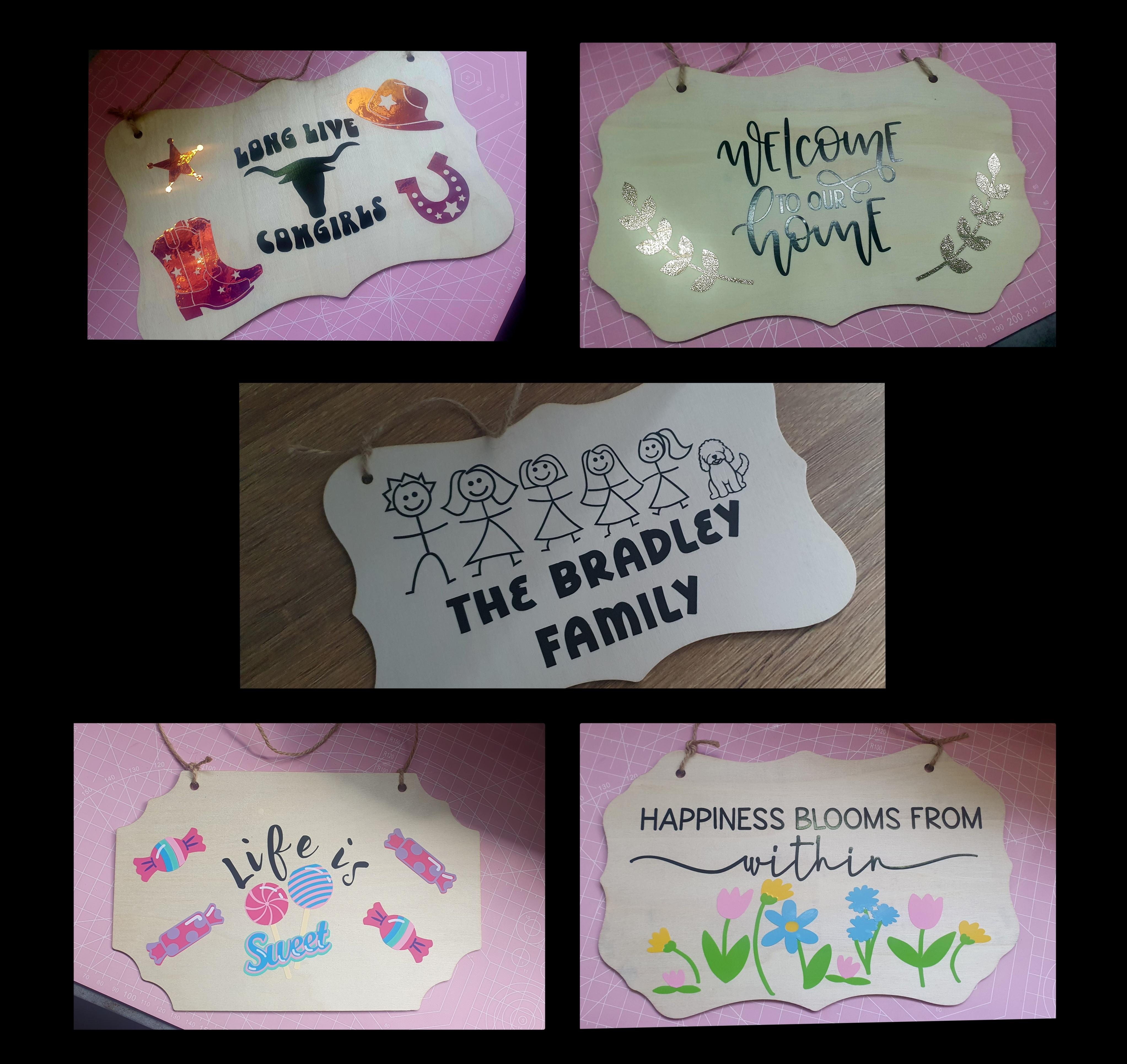 Wooden Signs
