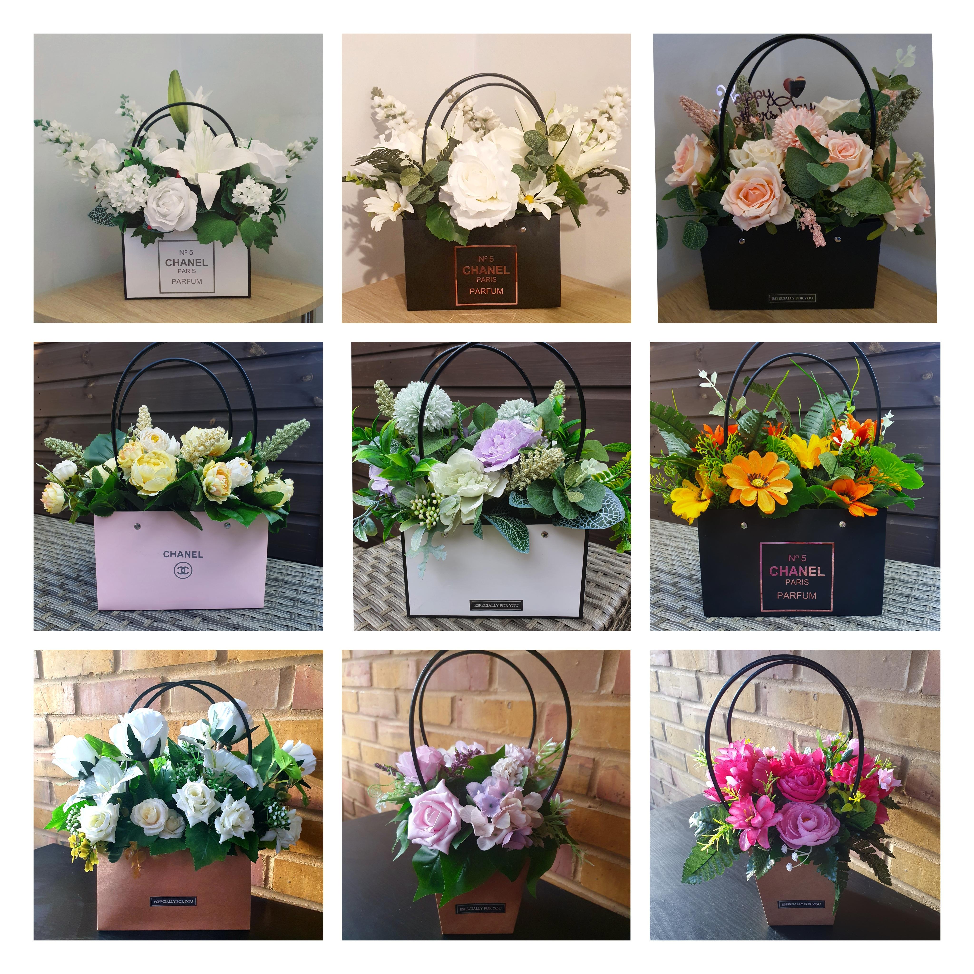 Floral Bag Arrangements