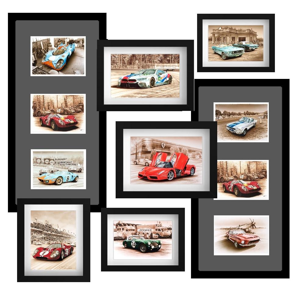 Framed Postcards