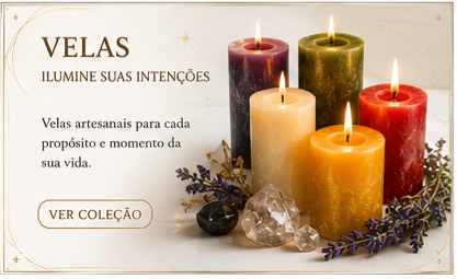 Vela Ervas Pequenas Moinho Celestial