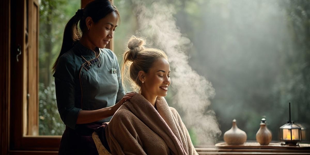 Kopfmassage bei Antara Spa GmbH