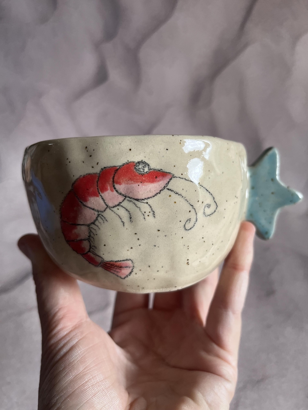 Univers de la collection Océan de Nounette Studio, céramique artisanale faite main en Occitanie