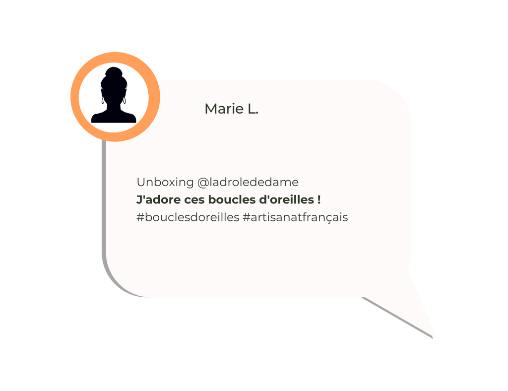 Avis cliente
Unboxing ladrolededame
J'adore ses boucles d'oreilles !
#bouclesdoreilles #artisanatfrançais