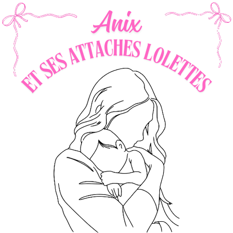 🍼 Bienvenue sur la boutique 🧸

Chez Anix et ses attaches Lolettes, chaque détail compte pour le confort et la sécurité de votre bébé.
Nous vous proposons des attaches tétines personnalisées, conçues avec amour et conformes aux normes de sécurité en vigueur.

✨ Faites de chaque tétine un accessoire unique ! 
Choisissez le prénom, les couleurs, les motifs… pour un produit aussi pratique qu’esthétique.
🎁 Une idée cadeau parfaite pour une naissance, un baptême ou simplement pour faire plaisir.

🛡️ La sécurité avant tout : Tous nos matériaux sont soigneusement sélectionnés pour respecter les normes, garantissant des produits sûrs, durables et adaptés aux tout-petits.

Merci de votre confiance et bonne visite sur la boutique !

