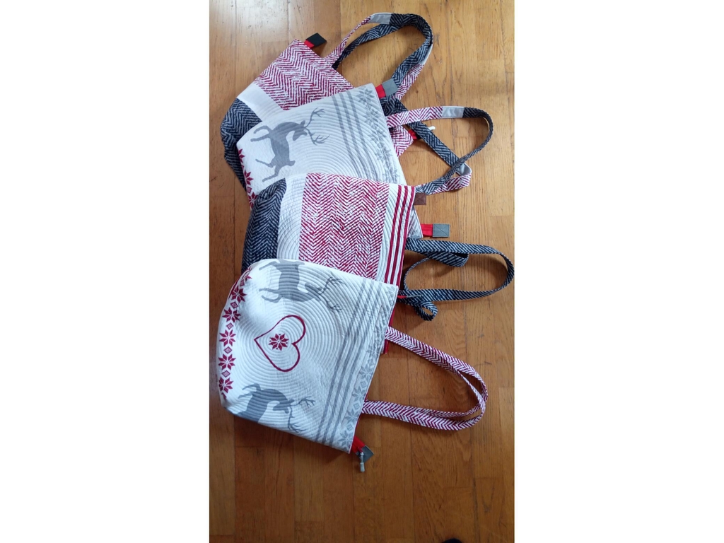 Taschen/Einkaufstaschen/Handtaschen upcyceled