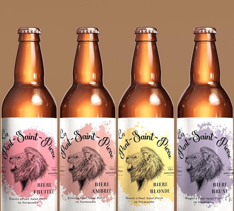 La Pont Saint Pierre est une bières brassées à Pont Saint Pierre en Normandie