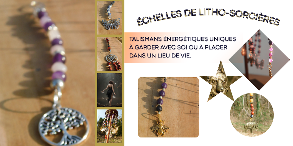 échelles de sorcières en minéraux