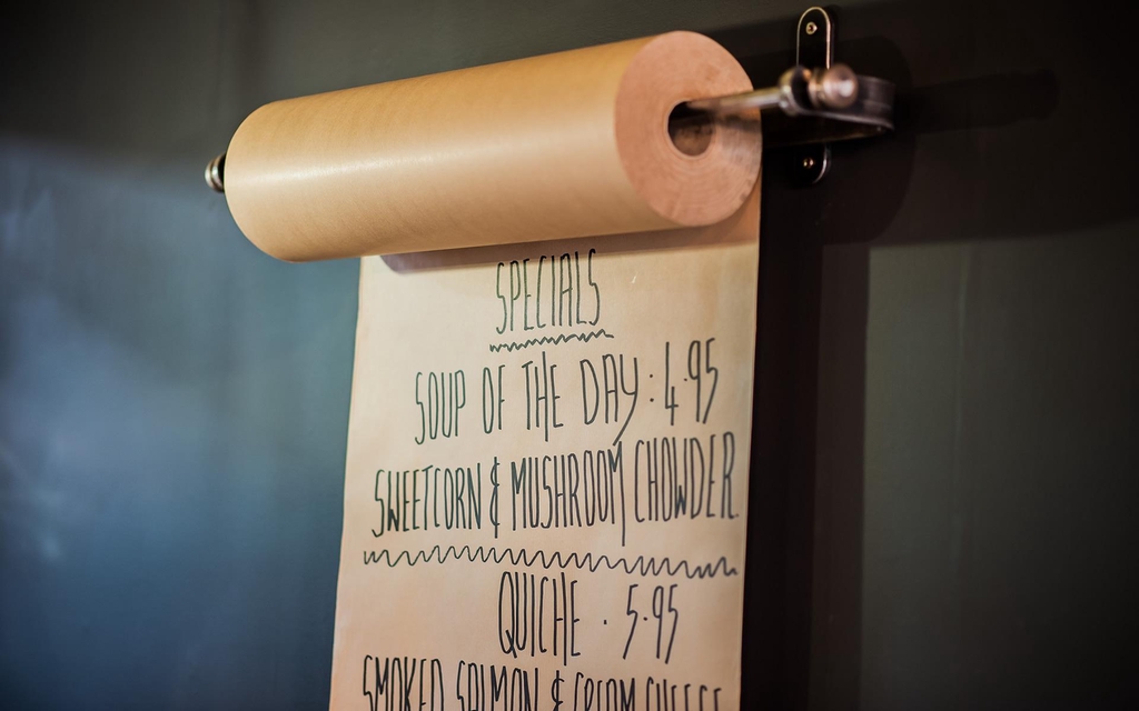 Daily menu
