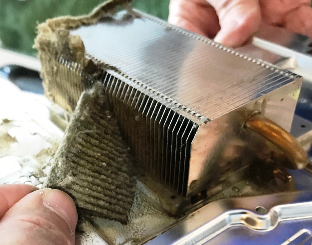 Blocked Console Heatsink