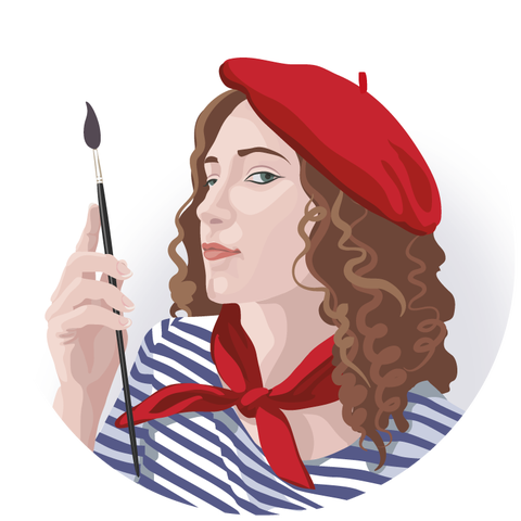 Delphine Lafargue, artiste peintre, illustratrice et graphiste