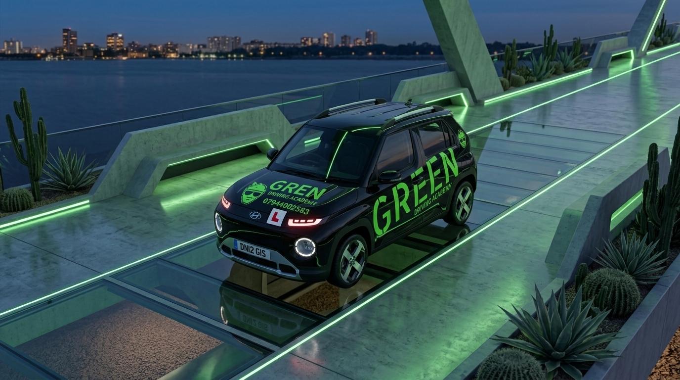 Why Choose Automatic Driving Lessons? image of electric car